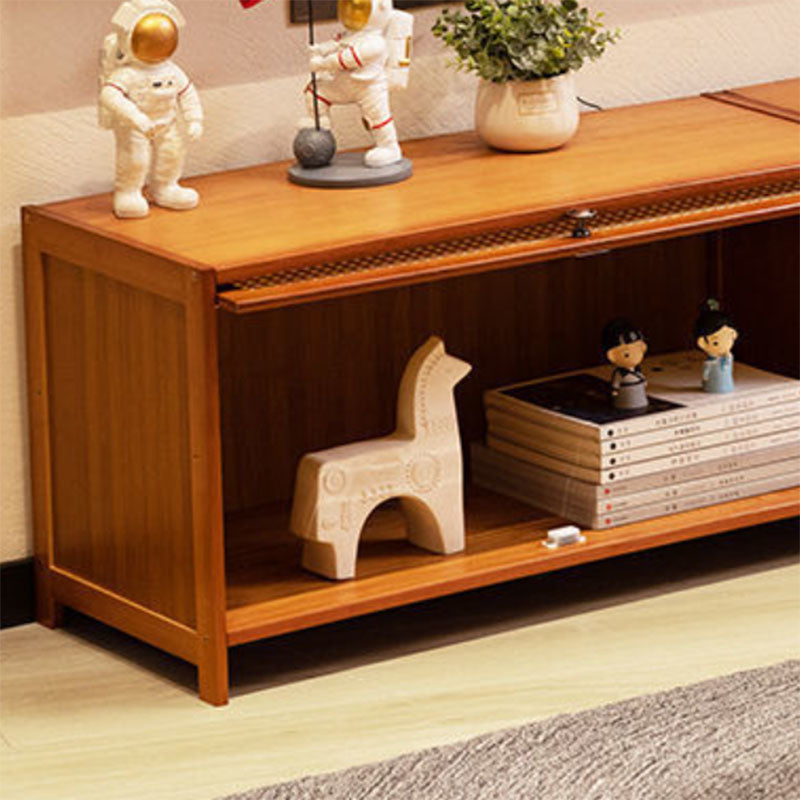 Enclosed Storage TV Console Scandinavian TV Media Console for Living Room Clearhalo 'furn' 'furn_tv_stands_entertainment_centers' 'Furniture' 'Living Room Furniture' 'TV Stands & Entertainment Centers' 'TV Stands & Media Storage Furniture' 'tv_stands_entertainment_centers' 6890370
