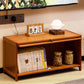 Enclosed Storage TV Console Scandinavian TV Media Console for Living Room Clearhalo 'furn' 'furn_tv_stands_entertainment_centers' 'Furniture' 'Living Room Furniture' 'TV Stands & Entertainment Centers' 'TV Stands & Media Storage Furniture' 'tv_stands_entertainment_centers' 6890377