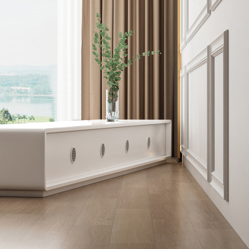 Console multimédia TV moderne en bois, support de rangement fermé pour salon