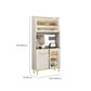 Modern Wood Dining Hutch Glass Doors Storage Cabinet with Doors Clearhalo 'Display & China Cabinets' 'display_china_cabinets' 'furn' 'furn_display_china_cabinets' 'Furniture' 'Kitchen & Dining Furniture' 6890515