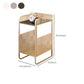 Glam Accent Table Nightstand Antique Finish Bed Nightstand with 2 Shelves Clearhalo 'Bedroom Furniture' 'furn' 'furn_night_stand' 'Furniture' 'night_stand' 'Nightstands' 6890629