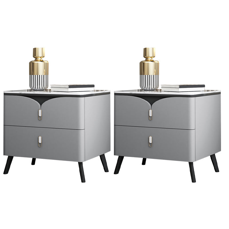 Schubladen Speicherakzent Tisch Nachttisch Antike Finish Nachttisch