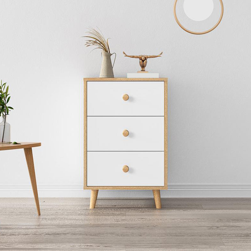 Doucheur de rangement en bois de lingerie verticale contemporaine commode pour le bureau à domicile