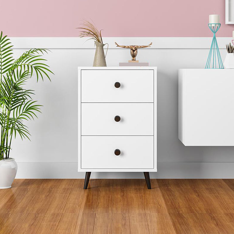 Doucheur de rangement en bois de lingerie verticale contemporaine commode pour le bureau à domicile