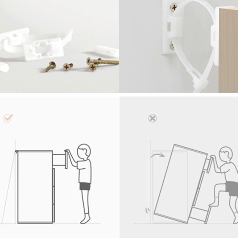 Doucheur de rangement en bois de lingerie verticale contemporaine commode pour le bureau à domicile