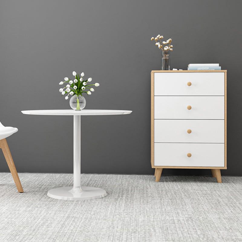 Doucheur de rangement en bois de lingerie verticale contemporaine commode pour le bureau à domicile