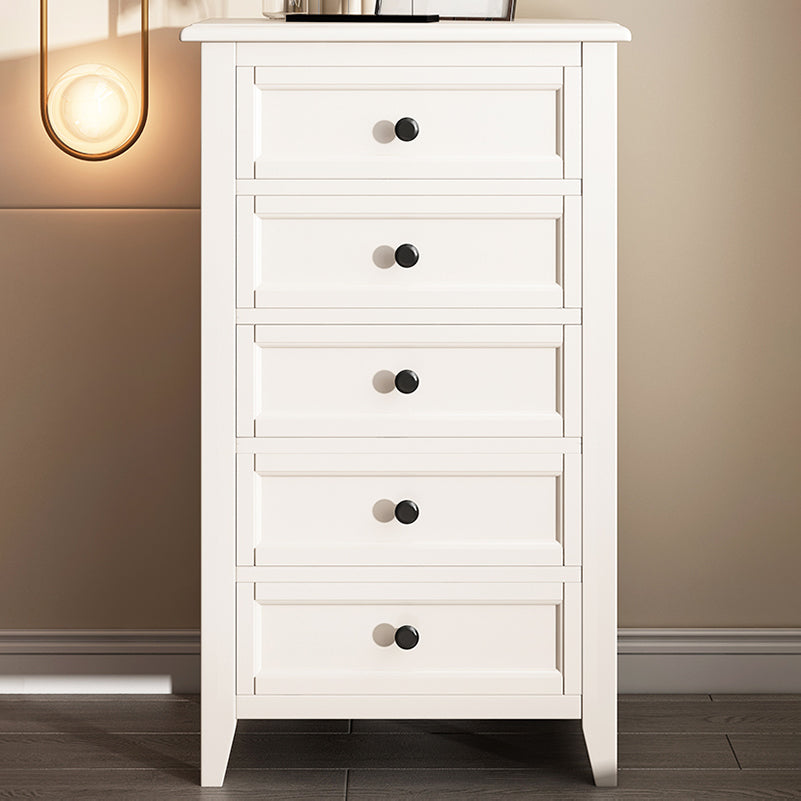 Cómoda vertical de almacenamiento tradicional de roble para lencería para el hogar