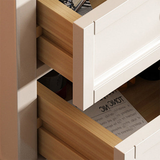 Traditionele eiken lingerie kist verticale opbergkast dressoir voor thuis