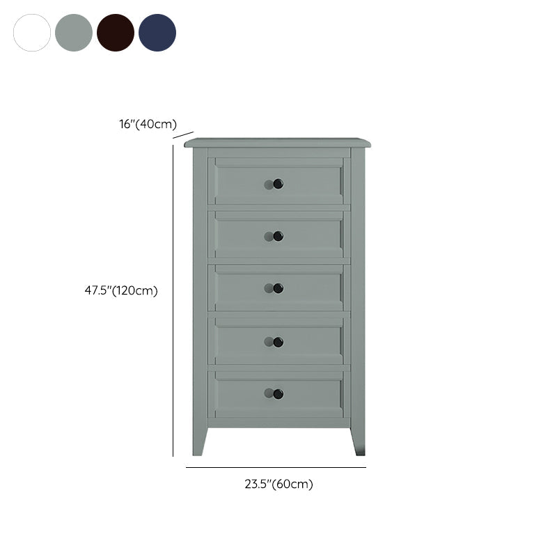 Cómoda vertical de almacenamiento tradicional de roble para lencería para el hogar