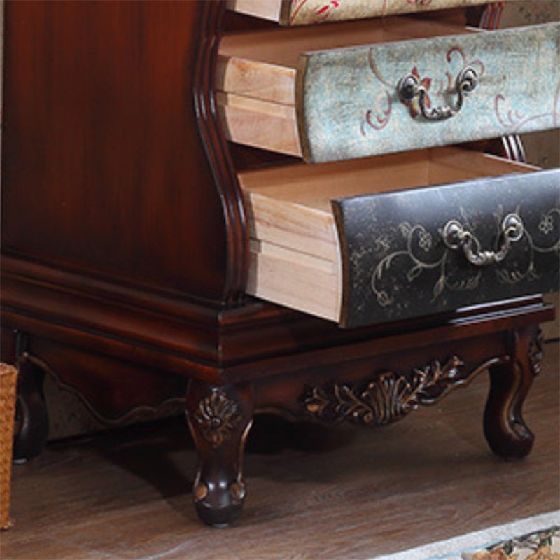 Traditional Birch Lingerie Chest Vertical Storage Chest Dresser for Home Clearhalo 'Bedroom Furniture' 'Dressers & Chests' 'dressers_chests' 'furn' 'furn_dressers_chests' 'Furniture' 6890852