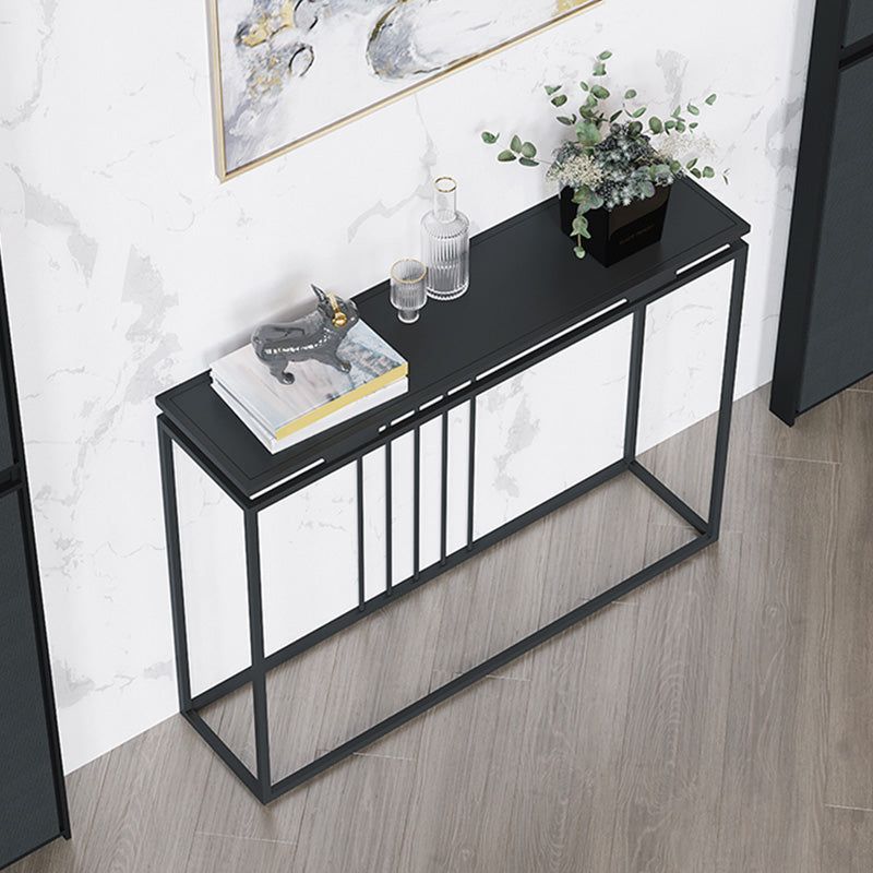 Table accent de console moderne Table de console finition antique en métal