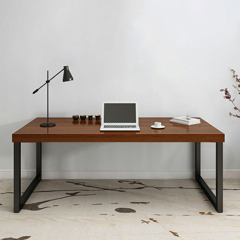 Solid Wood Writing Desk Sled Base Rectangular Office Desk , 29.53" Tall Clearhalo 'furn' 'furn_office_desk' 'Furniture' 'Office Desks' 'Office Furniture' 'office_desk' 6892865