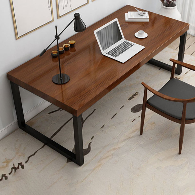 Solid Wood Writing Desk Sled Base Rectangular Office Desk , 29.53" Tall Clearhalo 'furn' 'furn_office_desk' 'Furniture' 'Office Desks' 'Office Furniture' 'office_desk' 6892866