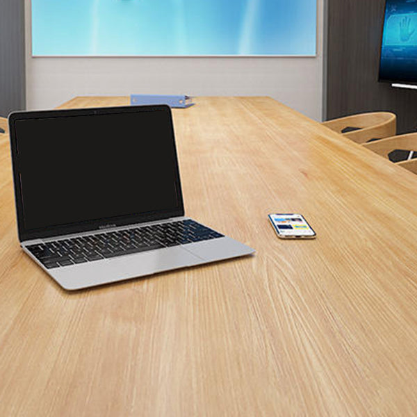 Contemporary Writing Desk Solid Wood Rectangular Office Desk , 29.53" Tall Clearhalo 'furn' 'furn_office_desk' 'Furniture' 'Office Desks' 'Office Furniture' 'office_desk' 6892986