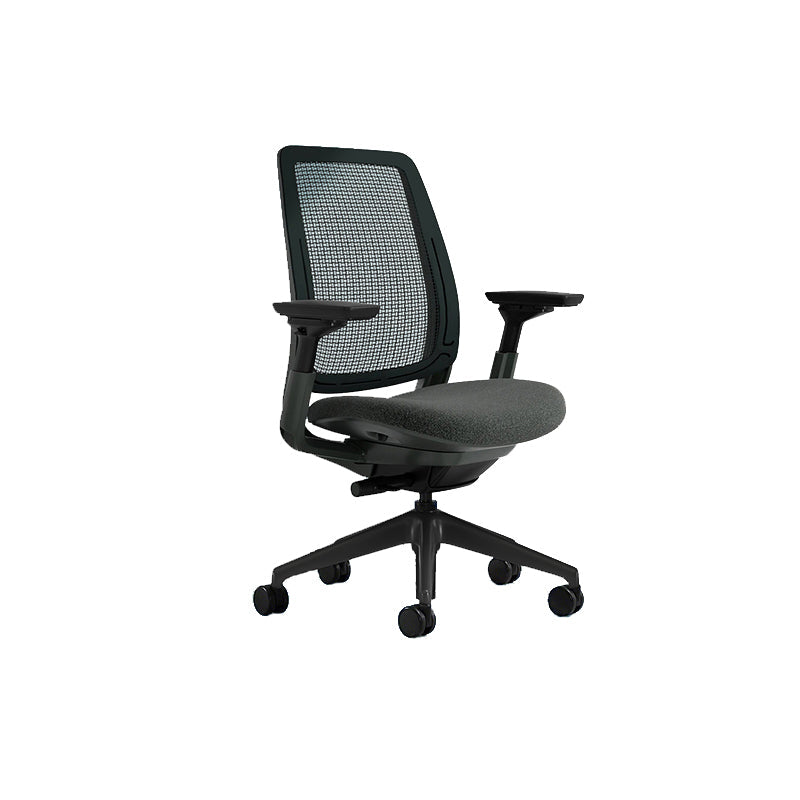 Removable Arms Desk Chair No Distressing Ergonomic Office Chair with Wheels