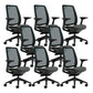 Removable Arms Desk Chair No Distressing Ergonomic Office Chair with Wheels
