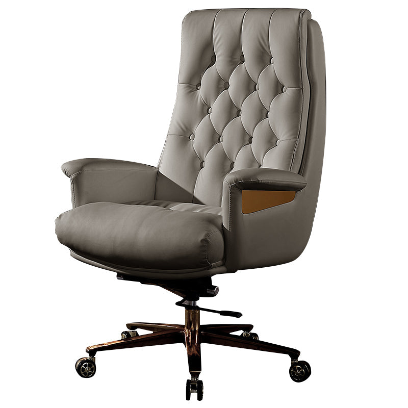 Sedia fissa braccia girevole sedia moderna altezza del sedile regolabile con ruote