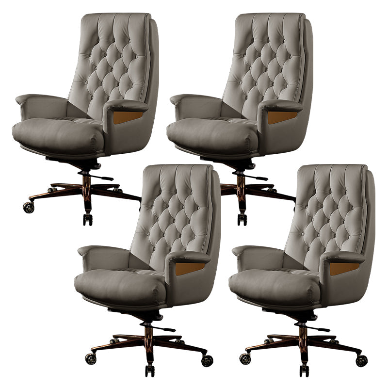 Sedia fissa braccia girevole sedia moderna altezza del sedile regolabile con ruote