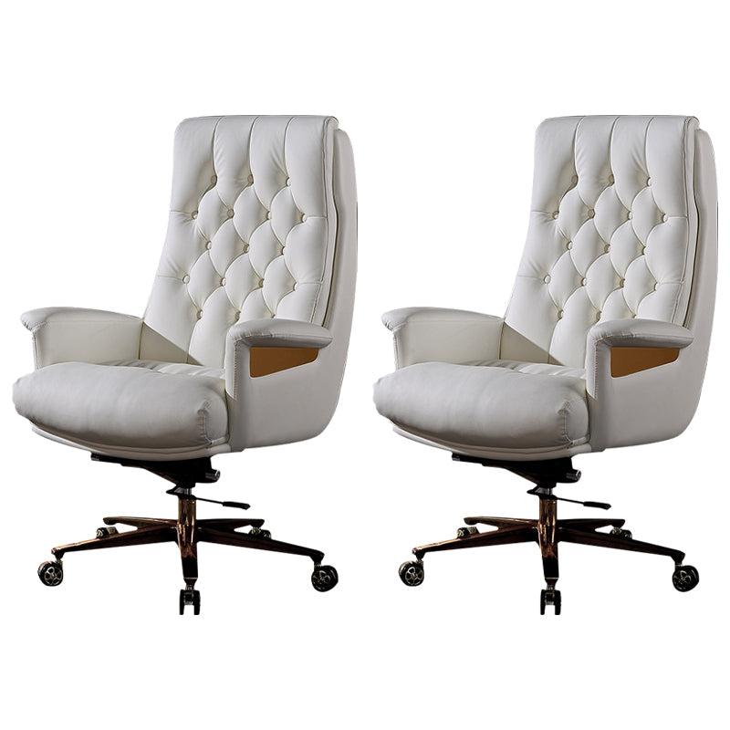 Sedia fissa braccia girevole sedia moderna altezza del sedile regolabile con ruote