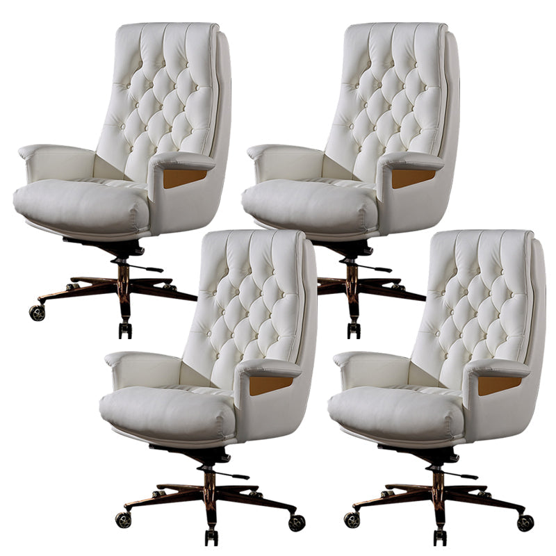 Sedia fissa braccia girevole sedia moderna altezza del sedile regolabile con ruote