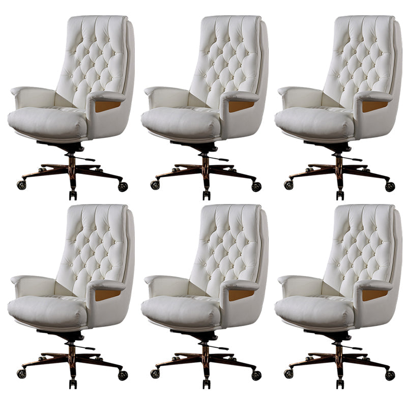 Sedia fissa braccia girevole sedia moderna altezza del sedile regolabile con ruote