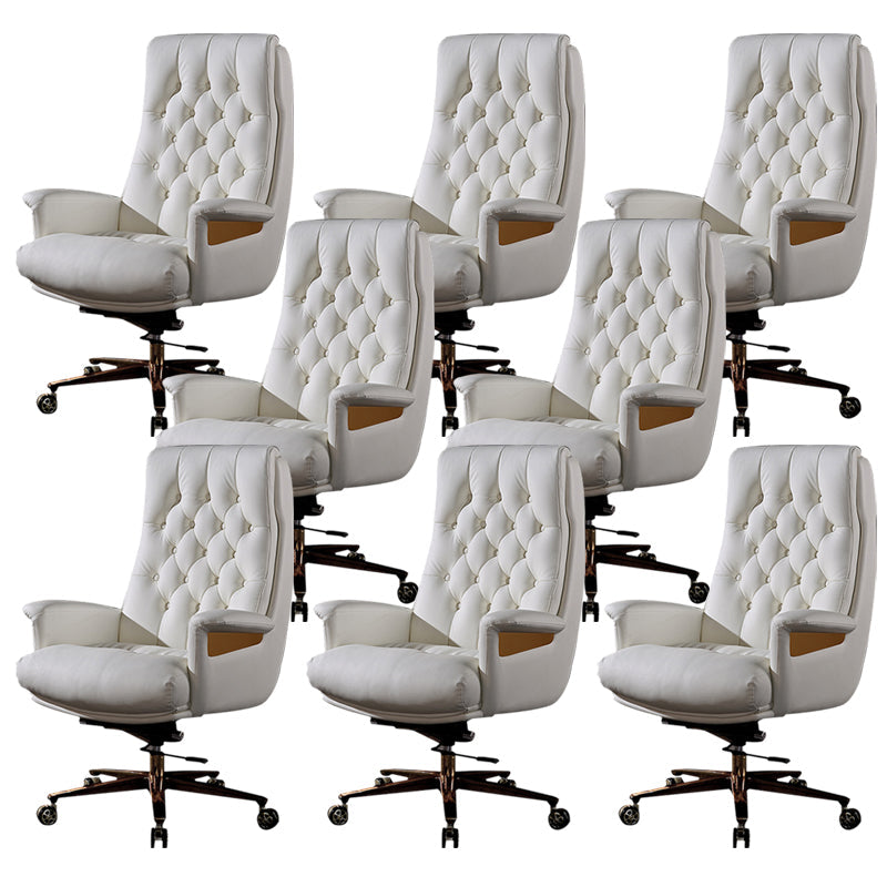 Sedia fissa braccia girevole sedia moderna altezza del sedile regolabile con ruote