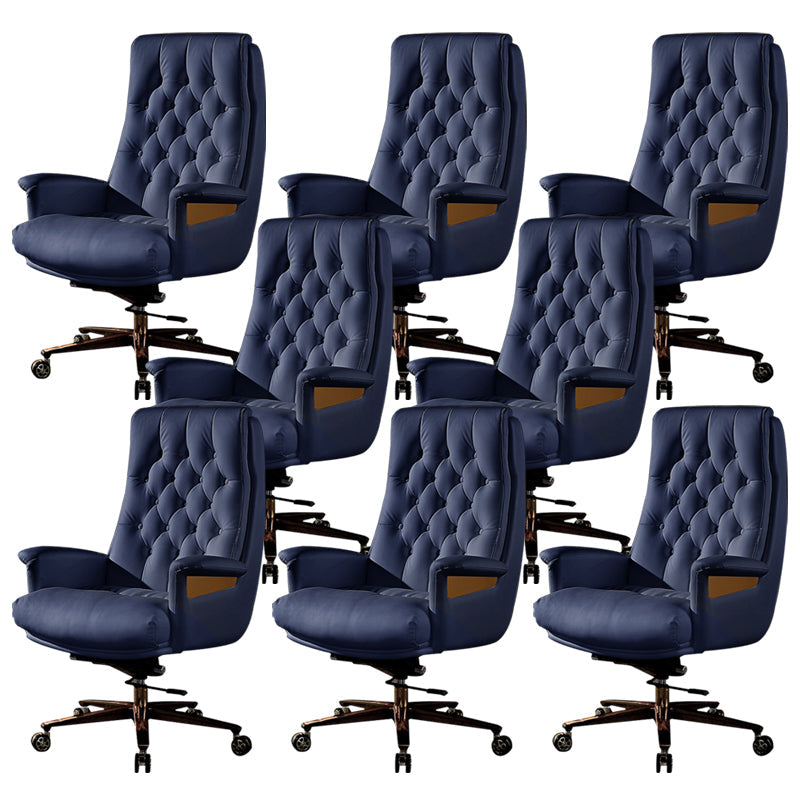 Sedia fissa braccia girevole sedia moderna altezza del sedile regolabile con ruote