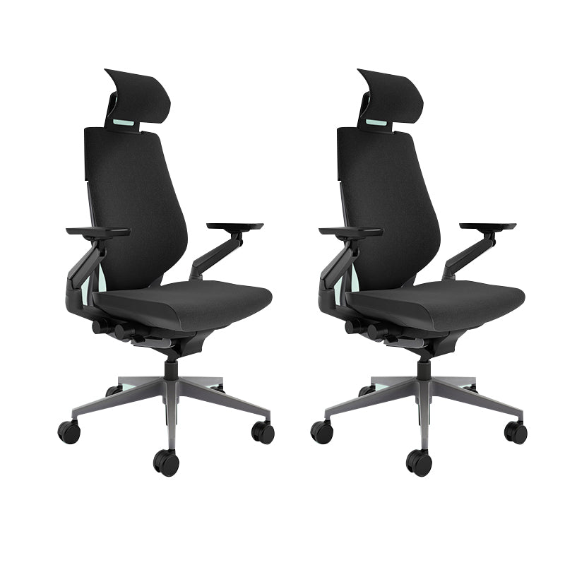 Chaise pivotante moderne Hauteur de siège réglable chaise de bureau ergonomique avec roues