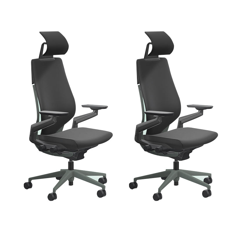 Chaise pivotante moderne Hauteur de siège réglable chaise de bureau ergonomique avec roues