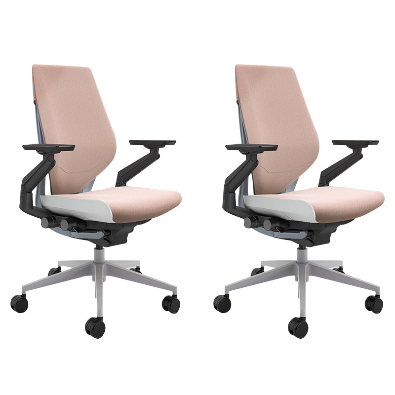 Chaise pivotante moderne Hauteur de siège réglable chaise de bureau ergonomique avec roues