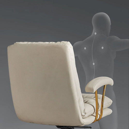 Adjustable Seat Height Office Chair Modern Mid-Back Arm Chair with Wheels Clearhalo 'furn' 'furn_office_chair' 'Furniture' 'Office Chairs' 'Office Furniture' 'office_chair' 6894161