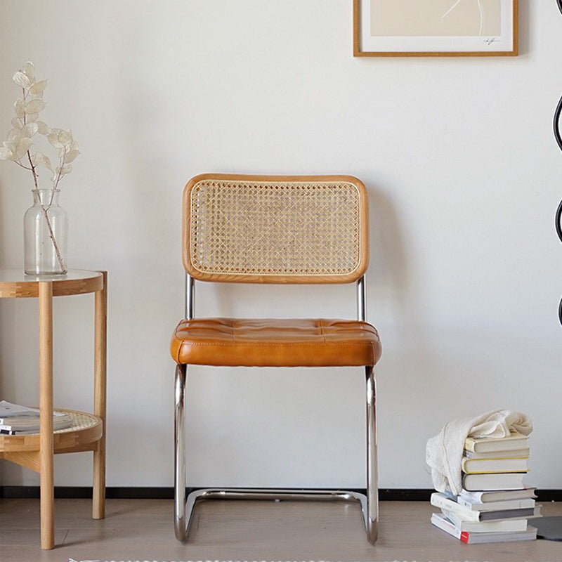 Contemporary Office Chair No Wheels Low Back Desk Chair without Arm Clearhalo 'furn' 'furn_office_chair' 'Furniture' 'Office Chairs' 'Office Furniture' 'office_chair' 6894179