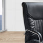 Adjustable Seat Height Office Chair Modern High Back Fixed Arm Chair with Wheels Clearhalo 'furn' 'furn_office_chair' 'Furniture' 'Office Chairs' 'Office Furniture' 'office_chair' 6894235