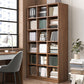 Gesloten Bandinavische boekenkast Engineered Wood Standard Bookshelf