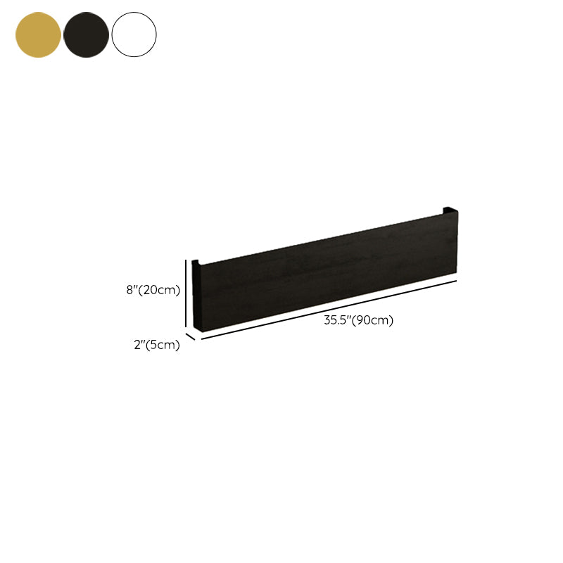 Gesloten terug drijvende boekenplank hedendaagse metalen boekenkast met planken