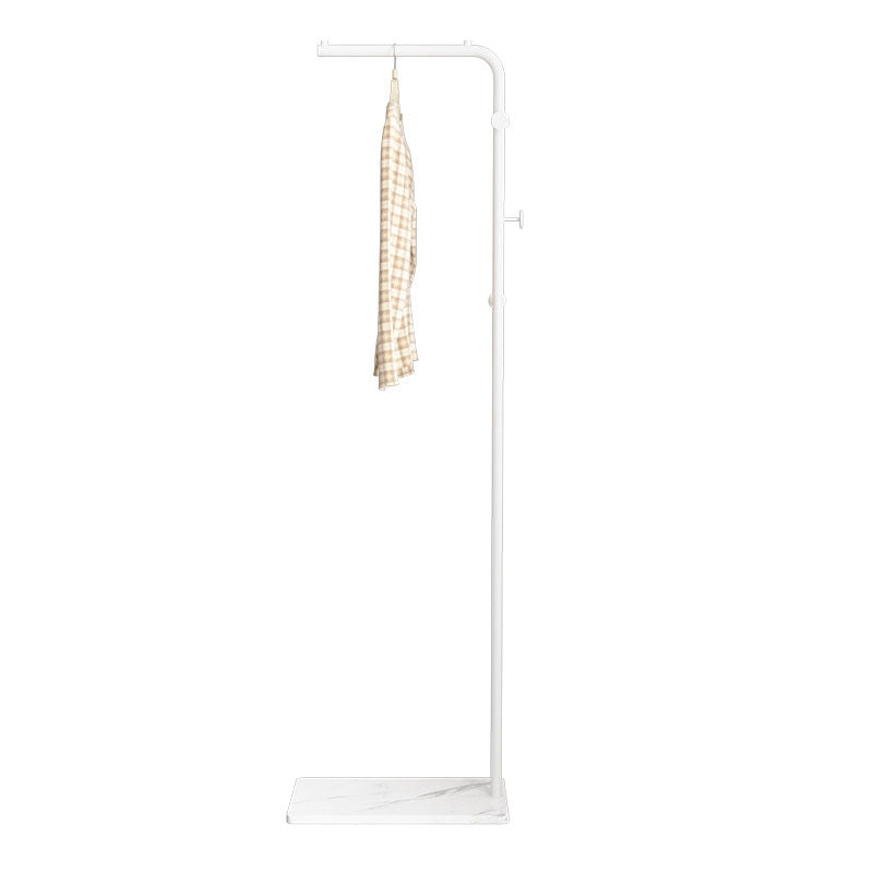 Rastrello per mantello contemporaneo a 3 ganci metallici per soggiorno per soggiorno