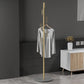 Luxurious Free Standing Coat Rack Metal Coat Hanger for Living Room Gold-grey Clearhalo 'Entry & Mudroom Furniture' 'furn' 'furn_hall_tree_coat_racks' 'Furniture' 'Hall Trees & Coat Racks' 'hall_tree_coat_racks' 6895284