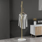 Luxurious Free Standing Coat Rack Metal Coat Hanger for Living Room Gold-White Clearhalo 'Entry & Mudroom Furniture' 'furn' 'furn_hall_tree_coat_racks' 'Furniture' 'Hall Trees & Coat Racks' 'hall_tree_coat_racks' 6895295