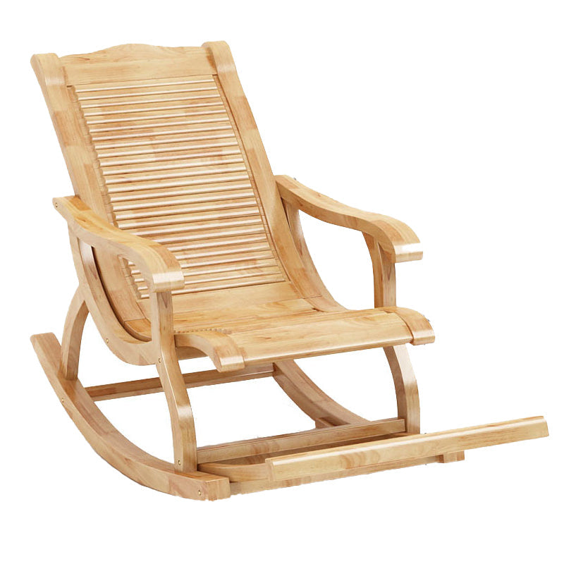 Silla de sofá de madera maciza china Rocking Rocking para sala de estar