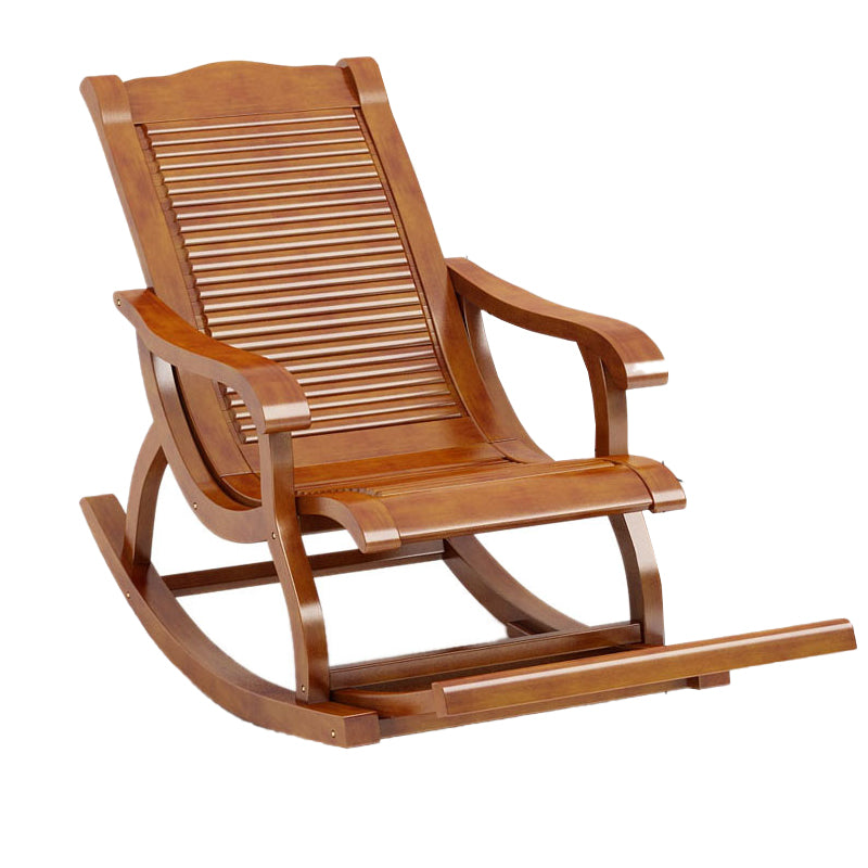 Silla de sofá de madera maciza china Rocking Rocking para sala de estar