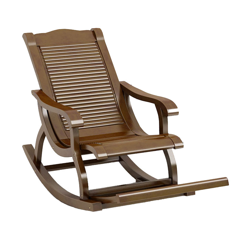 Silla de sofá de madera maciza china Rocking Rocking para sala de estar