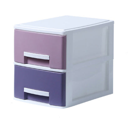 Mobile moderno mobile in plastica verticale mobile in plastica con cassetti per l'ufficio di casa