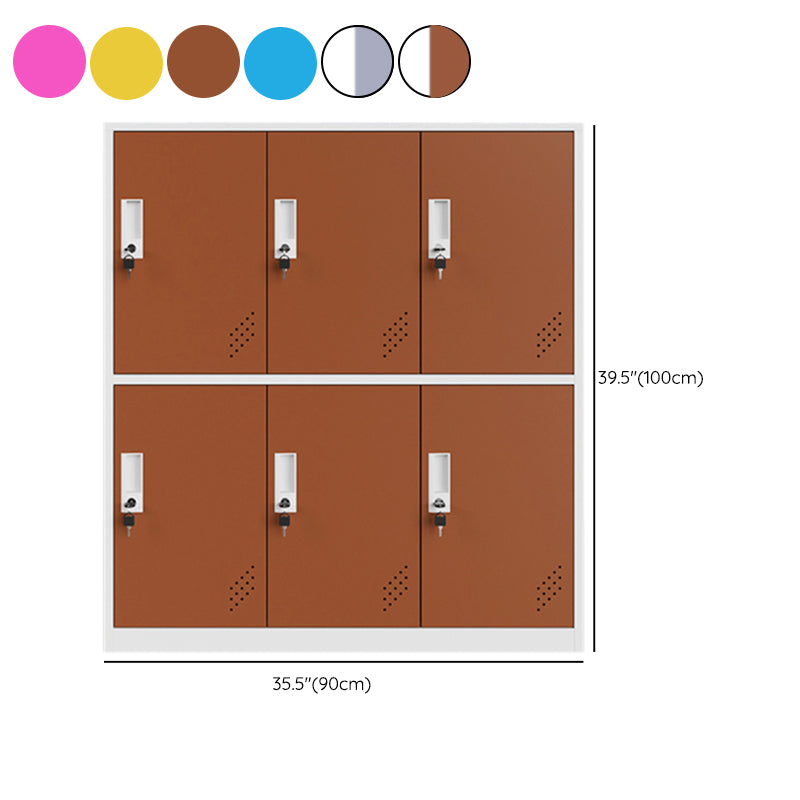 Gabinete de archivo industrial Gabinete de almacenamiento de bloqueo de metal para el hogar y la oficina