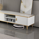 Console di media di Wooden Media Stand con supporto televisivo contemporaneo con cassetto