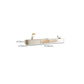 Modern Wood TV Media Console Wall-mounted Stand Console for Living Room