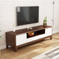 Scandinavian TV Console Solid Wood TV Media Console for Living Room Walnut White Clearhalo 'furn' 'furn_tv_stands_entertainment_centers' 'Furniture' 'Living Room Furniture' 'TV Stands & Entertainment Centers' 'TV Stands & Media Storage Furniture' 'tv_stands_entertainment_centers' 6895974