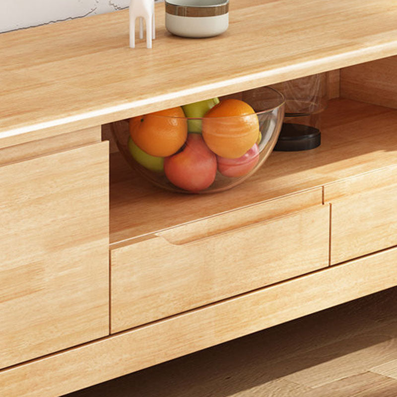Scandinavian TV Console Solid Wood TV Media Console for Living Room Clearhalo 'furn' 'furn_tv_stands_entertainment_centers' 'Furniture' 'Living Room Furniture' 'TV Stands & Entertainment Centers' 'TV Stands & Media Storage Furniture' 'tv_stands_entertainment_centers' 6895980