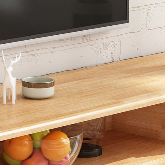Console televisiva scandinava console televisiva in legno massiccio per soggiorno