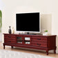Traditional TV Console Wooden TV Media Console with 4 Drawers Clearhalo 'furn' 'furn_tv_stands_entertainment_centers' 'Furniture' 'Living Room Furniture' 'TV Stands & Entertainment Centers' 'TV Stands & Media Storage Furniture' 'tv_stands_entertainment_centers' 6896005