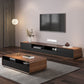 Console TV scandinava Console multimediale TV in legno con cassetti